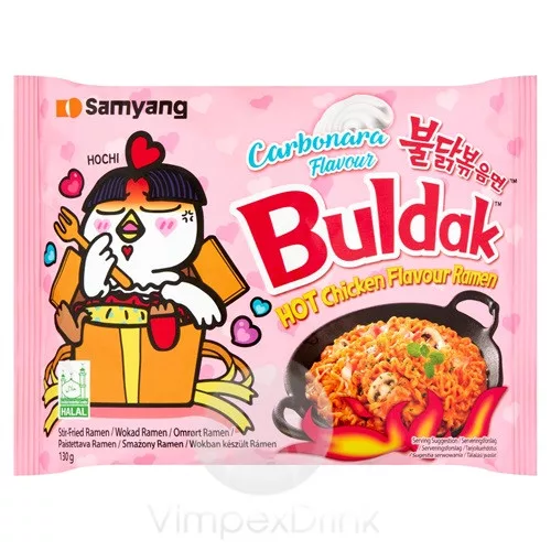 Buldak Instant tészta Carbonara 130g